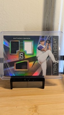 2018 Panini Chronicles - Spectra Triple Threat  Anthony Banda #TTM-AB /199  (RC)