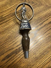 Vintage 1980s Rare Michelob Light Ski Skier Beer Tap Handle 