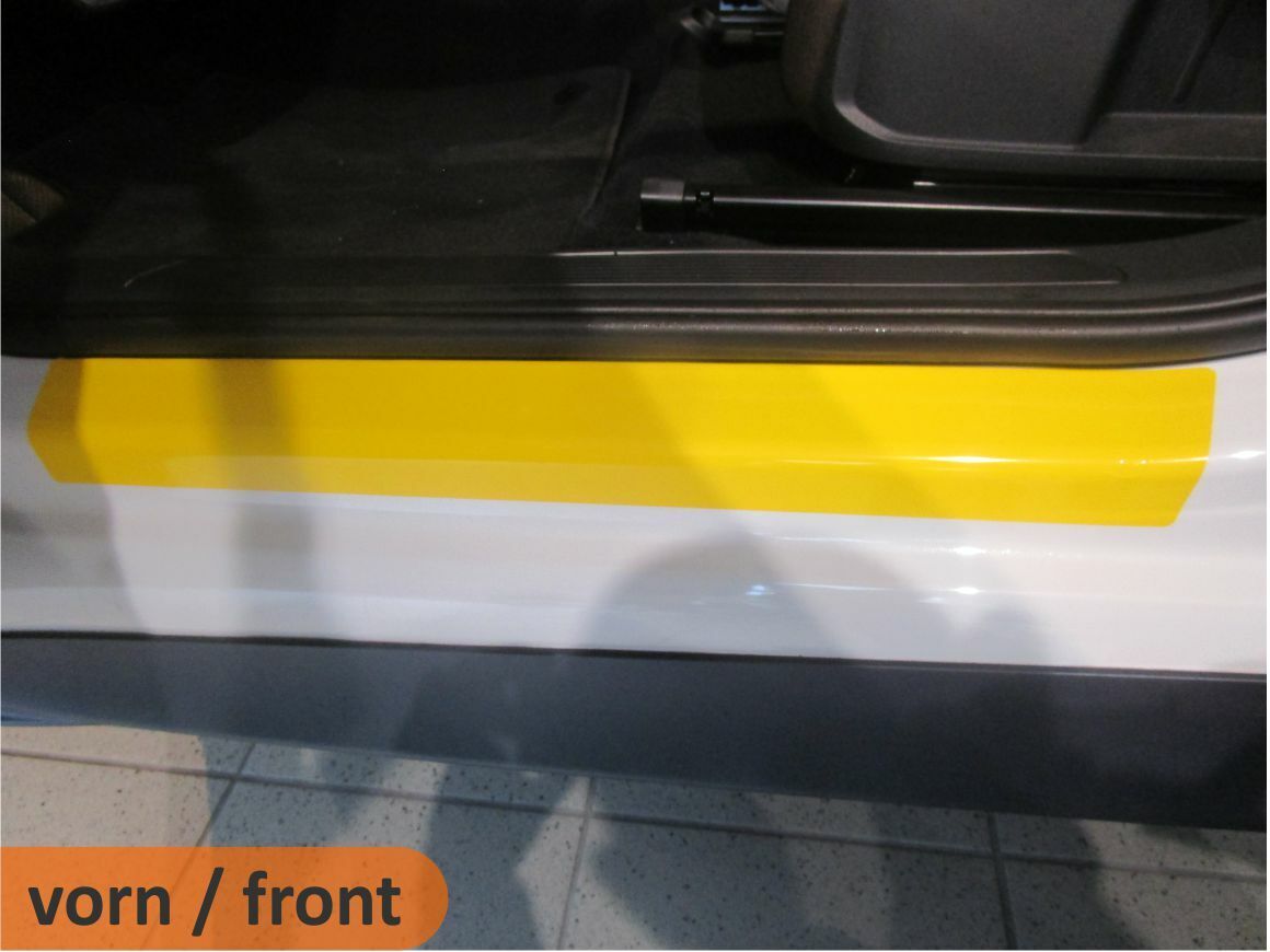 Door Sill Paint Protection Film Scratch VW ID3 Since 2020 Carbon Black