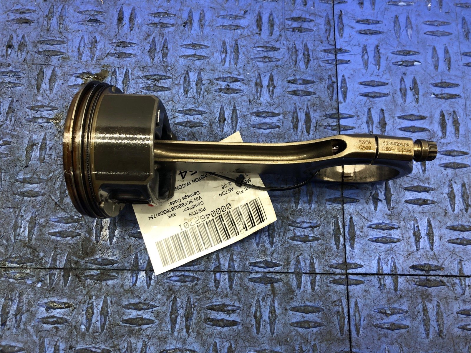 2006-2018 ASTON MARTIN VANTAGE V8 4.3L V8 ENGINE PISTON W/CONNECTION ROD OEM