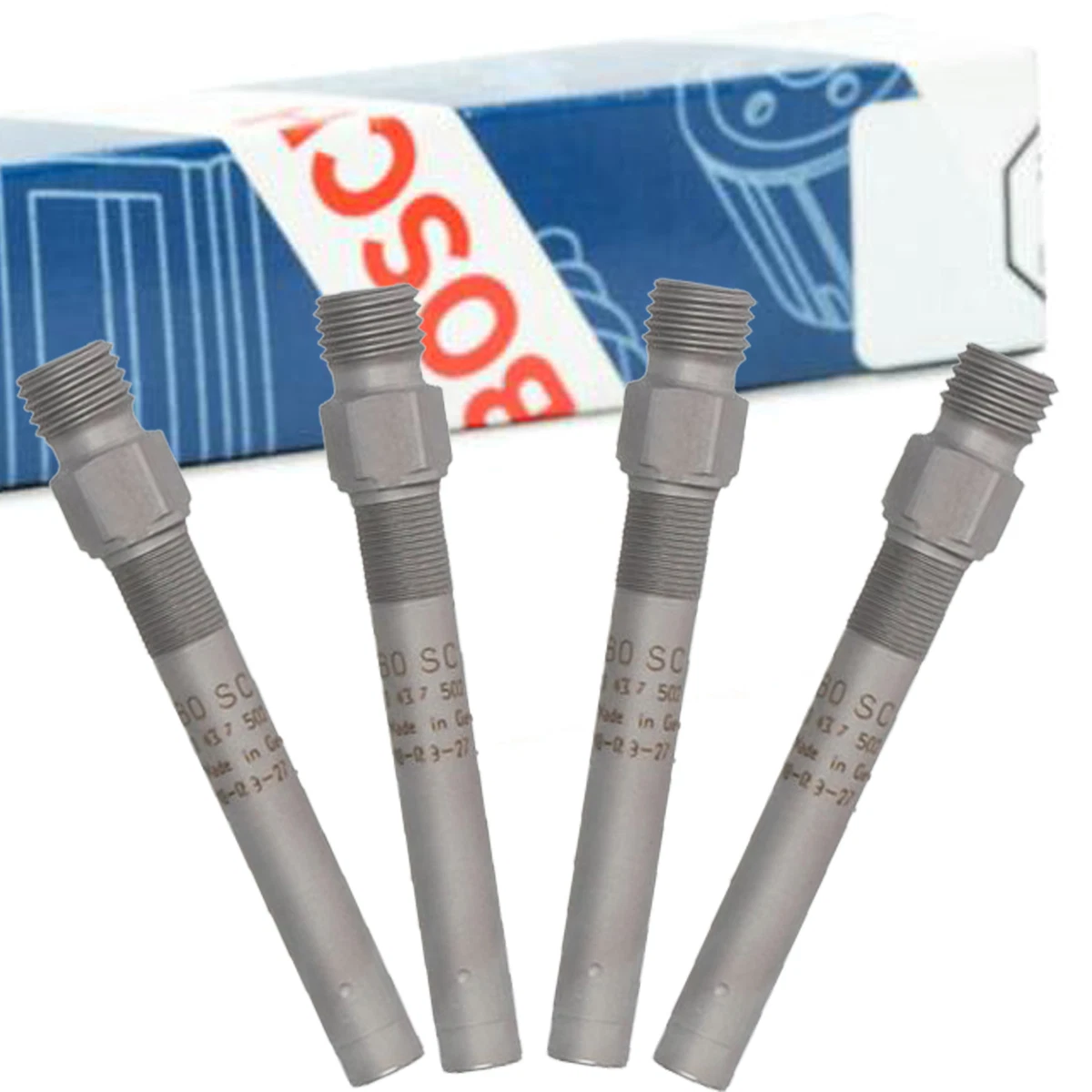 4x BOSCH Einspritzventilsatz für PORSCHE 911 964 924 2.0-3.3 OE 