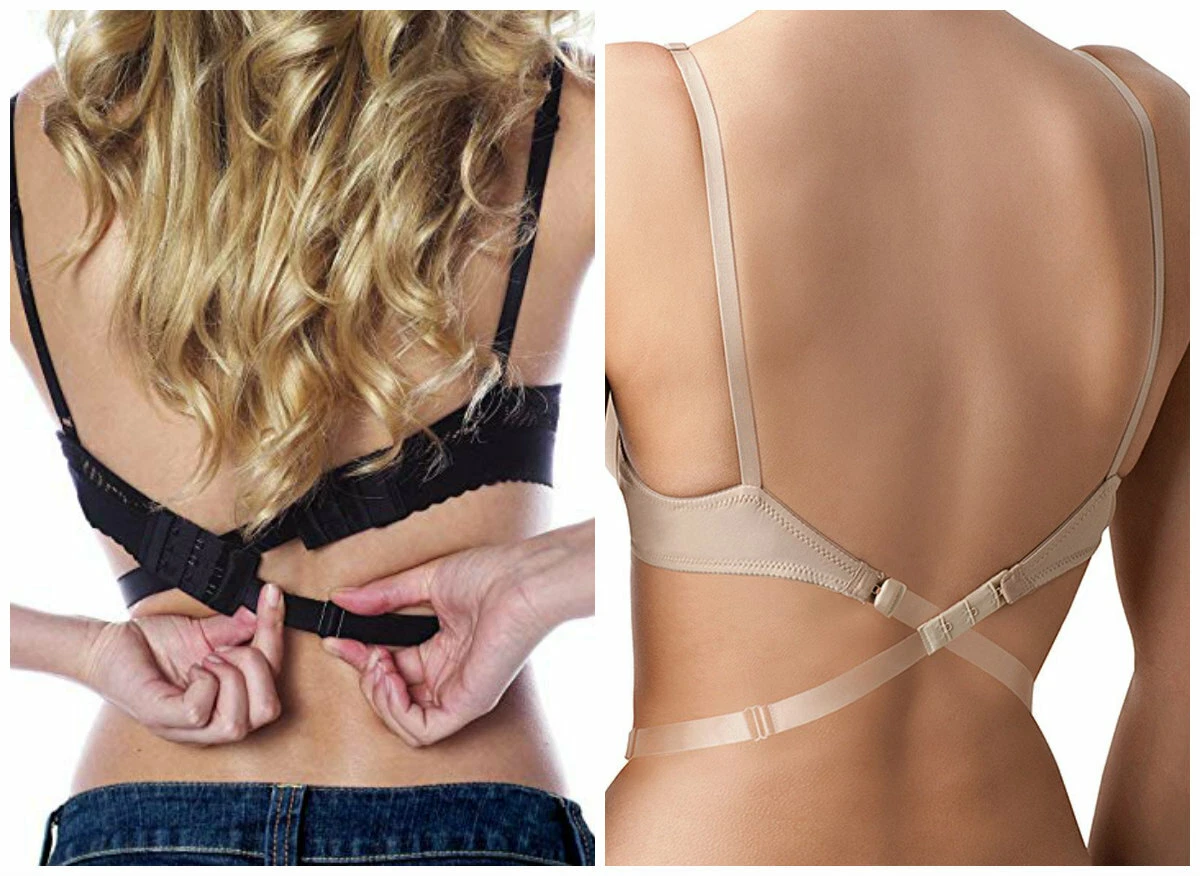 Perfection Beauty - Natural Low Back Bra Converter In Black Or