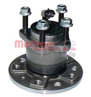 1X Metzger Radlager Radlagersatz Hinten FüR Opel Astra H 1.4 1.6 Zafira B