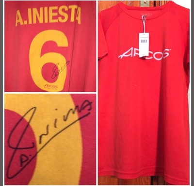 infinite iniesta jersey for sale