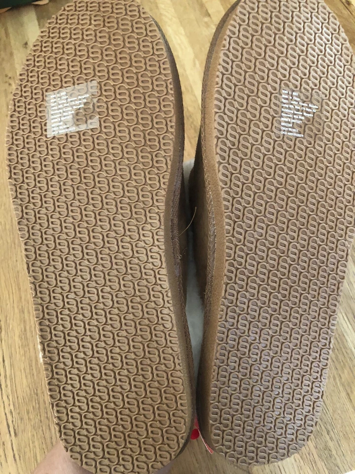 Nuevo 11 Zuecos para Mujer Sonoma Gamuza Piel de Oveja Acogedores Cálidos Bronceados Zapatos Mules Foto 3 de 3