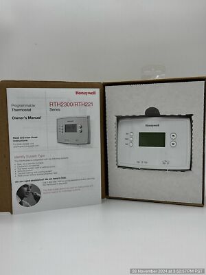 Honeywell Home RTH2300B 5-2 Day Programmable Thermostat
