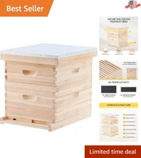 10 Frame Langstroth Beehive Kit with Cedarwood Construction & Enhanced Features