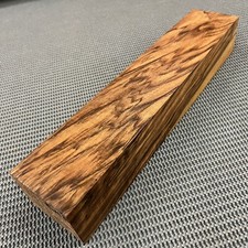 EW678 Marble Cake English Walnut Blank Block Knife Handle Pistol Grip 14.5"