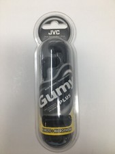 JVC Black Gumy Plus In-ear Headphones with Remote  Microphone Noise Isolation