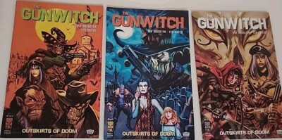 The Gunwitch  Comics 1-3 Oni Press 1st Editions NM 1st Print Full Set Horror