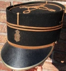 LUXEMBOURG CHIEF INSPECTOR POLICE 1920 EXTREMELY RARE HAT KEPI KREMER BERTRANG