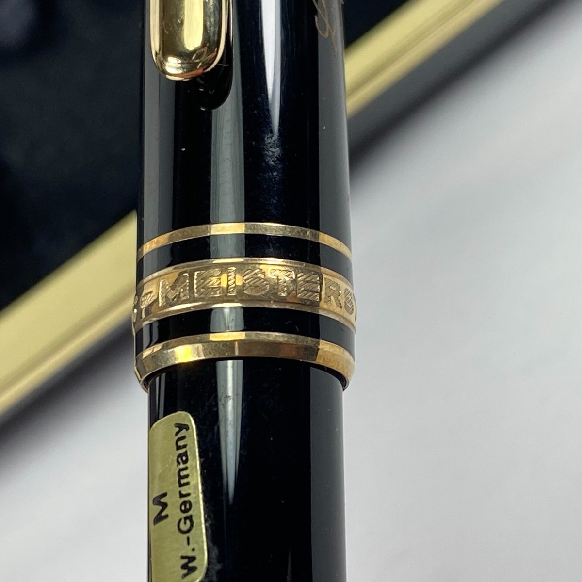 VINTAGE 14K GOLD NIB MONT BLANC FOUNTAIN PEN 1810 GERMANY L.A.