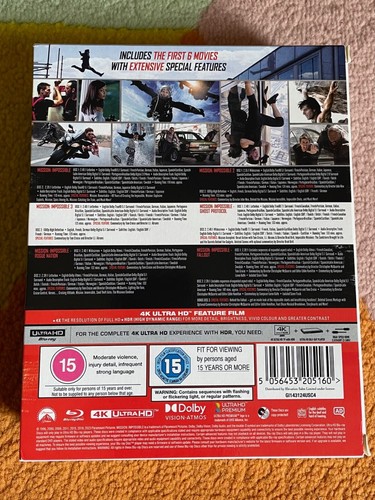 Mission: Impossible - The 6-movie Collection (4K UHD Blu-ray) Henry Cavill - Picture 2 of 3