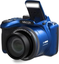 Minolta MN40Z ProShot 20MP/1080P FHD Digital Camera With 40x Optical Zoom(Blue)