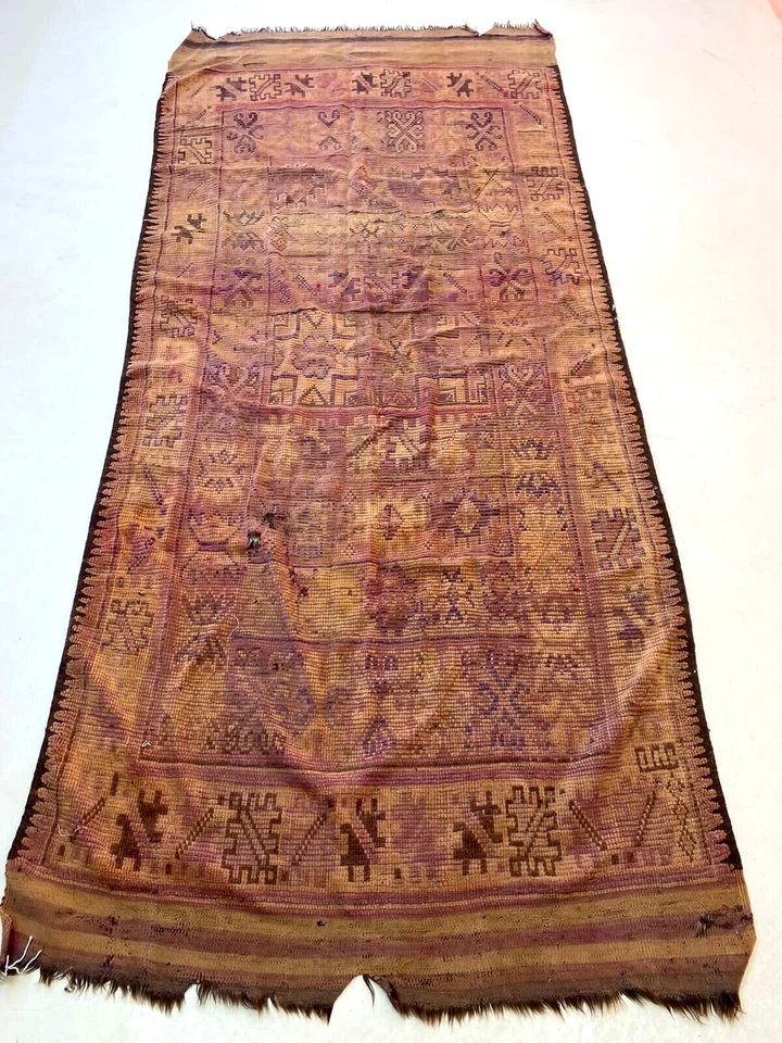 Traditional Oriental Medallion Area Rug Antique Bedroom Living Room Rug 5x11 ft - Image 2 of 4