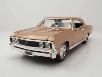 Chevrolet Chevelle SS 396 1967 gold Modellauto 1:18 Motormax