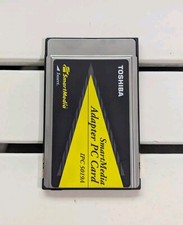 TOSHIBA IPC5019A 3.3V  5V SmartMedia to PC PCMCIA Card Reader Adapter