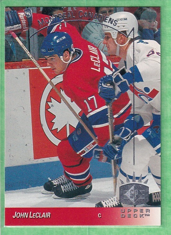 1993-94 Upper Deck SP Insert #79 John LeClair Montreal Canadiens