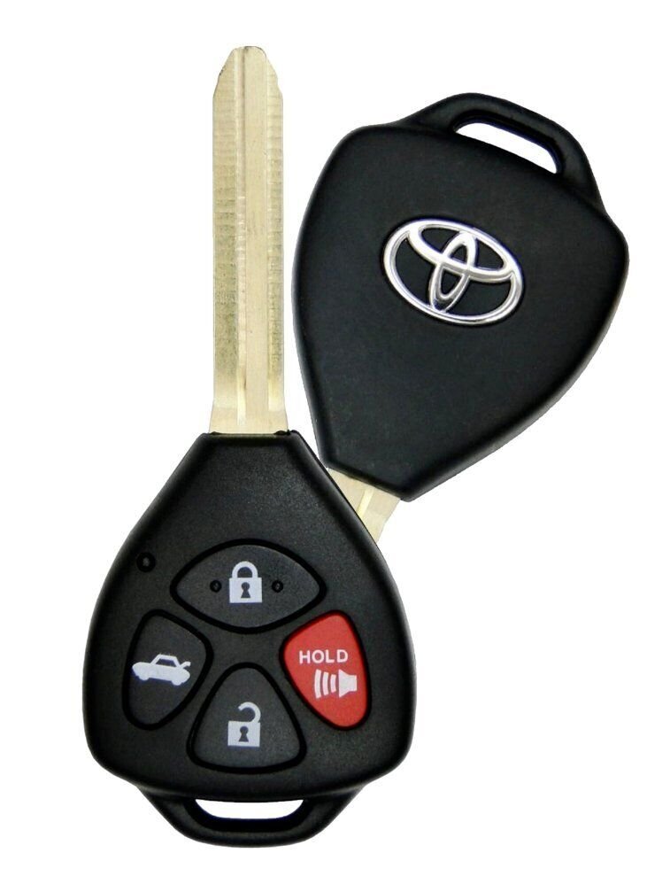 2 Replacement For 2010 2011 2012 2013 Toyota Corolla Car Key Fob Remote + G Chip