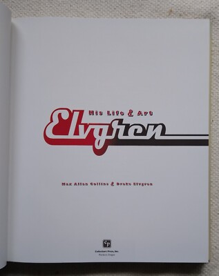 1998 His Life & Art Elvgren HC/DJ/Custom slipcase VG++
