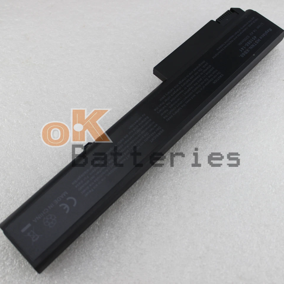 8-элементный аккумулятор для HP EliteBook 8530p 8530 Вт 8540 Вт 8730p HSTNN-OB60 HSTNN-XB60 - Изображение 2 из 4