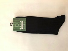 Premium Bamboo Men Socks - Black - 3 Pairs