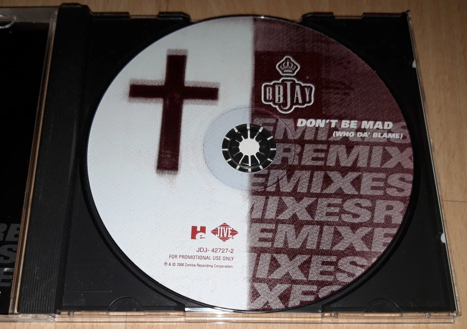 B.B. JAY - Don't Be Mad (Who Da' Blame) - Remix PROMO CD Single US RAP Hip Hop  - Bild 4 von 4