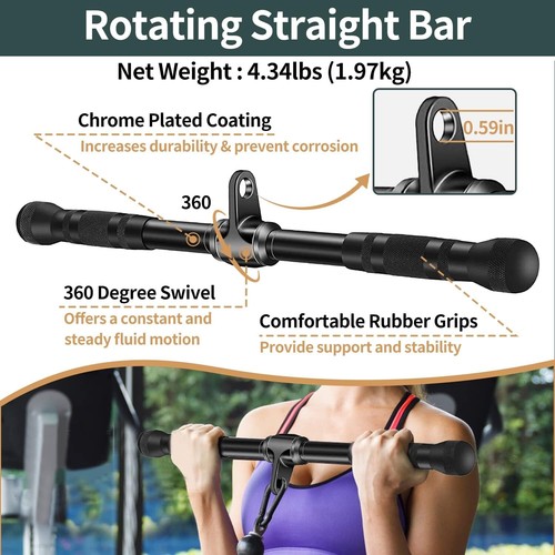 Premium Multi-Functional Gym Cable Attachments Kit - Durable & Versatile - Picture 7 of 9