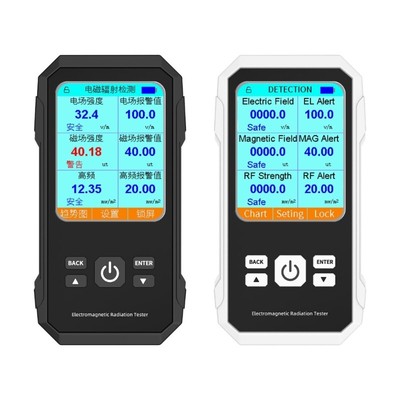 Electromagnetic Radiation Detector EMF Reader Meter Digital EMF Tester Measure