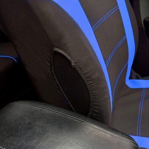 Durable Car Seat Cover Full 9 Sets Low Back Bench Protector Interior Accessories - Picture 17 of 22