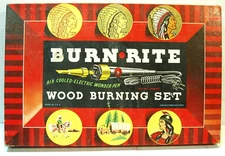 Burn Rite Wood Burning Set © Rapaport #2003