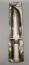 8” Harbor Freight Survival/Hunting Aluminium Knife with Kit New NIB