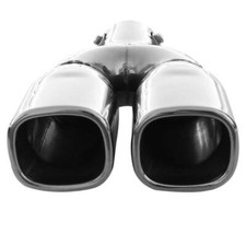 Edelstahl Auspuffblende Endrohr Chrom Für Renault Scenic Clio Mk2 Mk3 Fluence