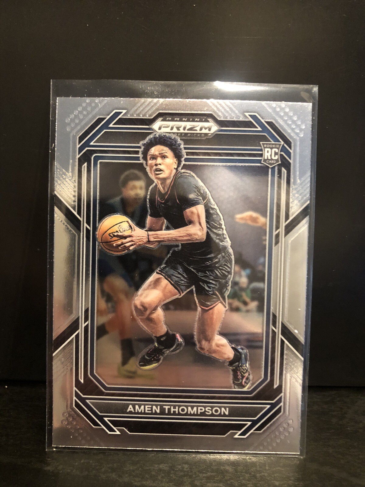 2023 Panini Prizm Draft Picks #4 Amen Thompson Base RC Rookie