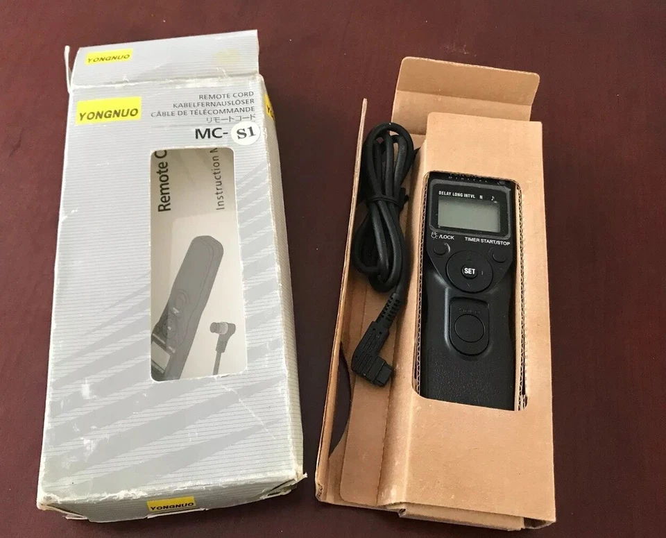 Yongnuo MC-36B S1 For Sony Minolta Cameras Timer Control Shutter Remote Cord - Image 2 of 3