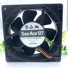 1PC New Sanyo 109P1324S101 12738 24V 0.55A 3-wire inverter cooling fan QW
