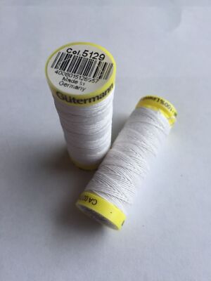 Gutermann Starkes Leinenfaden 50m Rolle Nähen Reparatur Polster Leder Ausbesserung