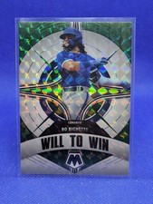 2022 MOSAIC BASEBALL WILL to WIN Bo Bichette #WW-4  GREEN PRIZM Blue Jays