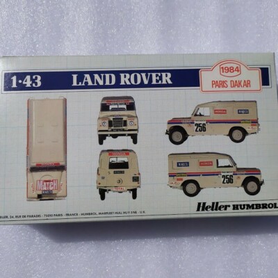 MAQUETTE HELLER - PEUGEOT 205 RALLYE ( Paris Dakar ) ECHELLE 1/43 EUR