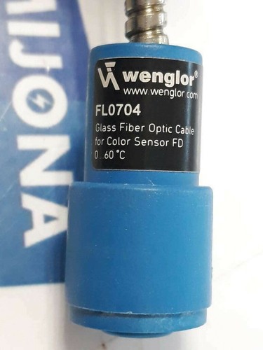 Cable de fibra óptica de vidrio Wenglor FL0704 para sensor de color FD 0-60°C NUEVO STOCK ANTIGUO - Imagen 6 de 10
