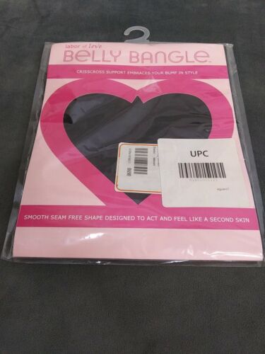 Womens Labor of Love Belly Bangle Crisscross Support Black Size s/m new in pack - Picture 1 of 5
