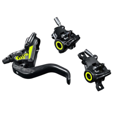 PAAR SCHEIBENBREMSEN MTB MOUNTAINBIKE MAGURA MT8 SL BLACK POST MOUNT FLAT MOUNT