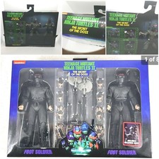 NECA Teenage Mutant Ninja Turtles 2  The Secret of the Ooze     Foot Soldier 2 Pk