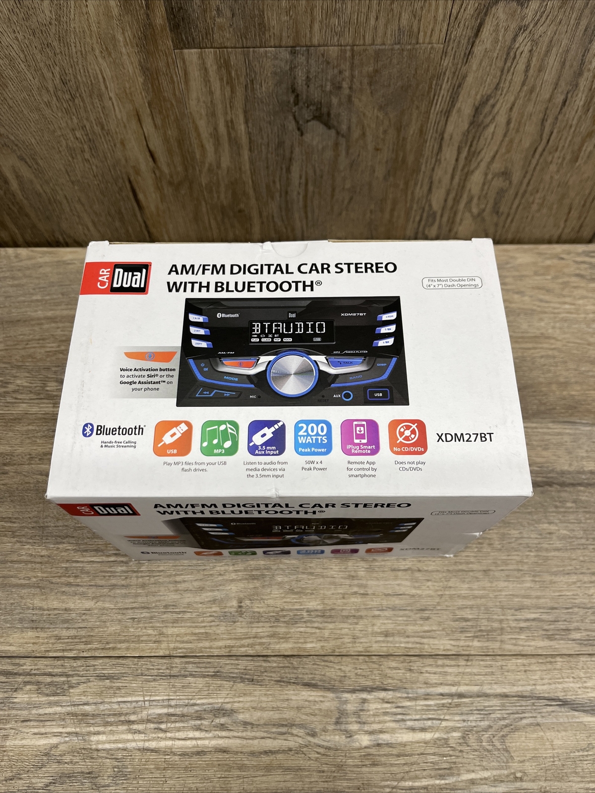 NEW! DUAL XDM27BT LCD Double DIN Car Stereo Receiver w/Bluetooth USB