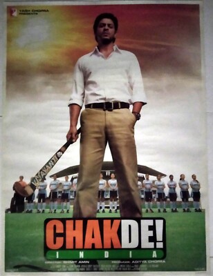 Dvd Bollywood Movie Poster Chak De India Streaming Movie Chak De