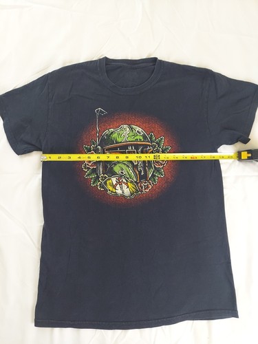 Star Wars Boba Fett Helmet Size M Graphic T-Shirt Black Tee ThinkGeek - Picture 4 of 7