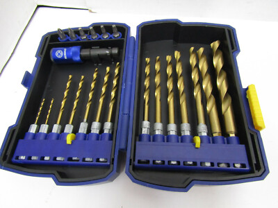 NIB KOBALT 21 PC DRILL BIT SET DRIVER TOOL | eBay