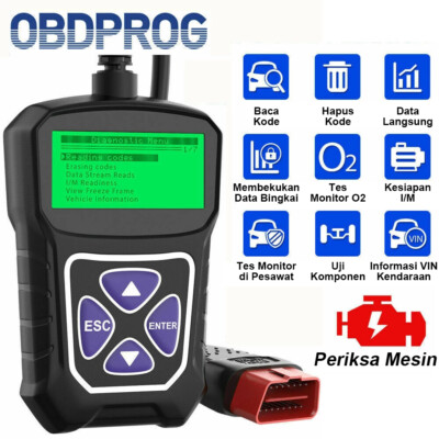 OBDPROG MT100 OBD2 Scanner Code Reader EOBD Car Check Engine Diagnostic Tool