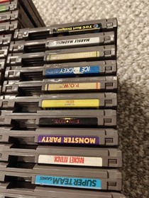 Enorme Lote de 50 Juegos NES Super Mario 3 Dr Mario Rescue Rangers Commando Shadowgate