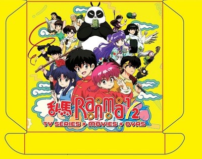 Ranma 1/2 Complete Series (Vol.1-161 END & 12 Ova) Anime DVD [English Dubbed]